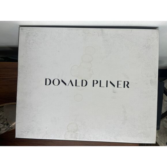 NEW Donald Pliner Eliaa Light Bronze Lace Lug Sole Boots sz 9.5 Boho Glam Sheer - Picture 11 of 11